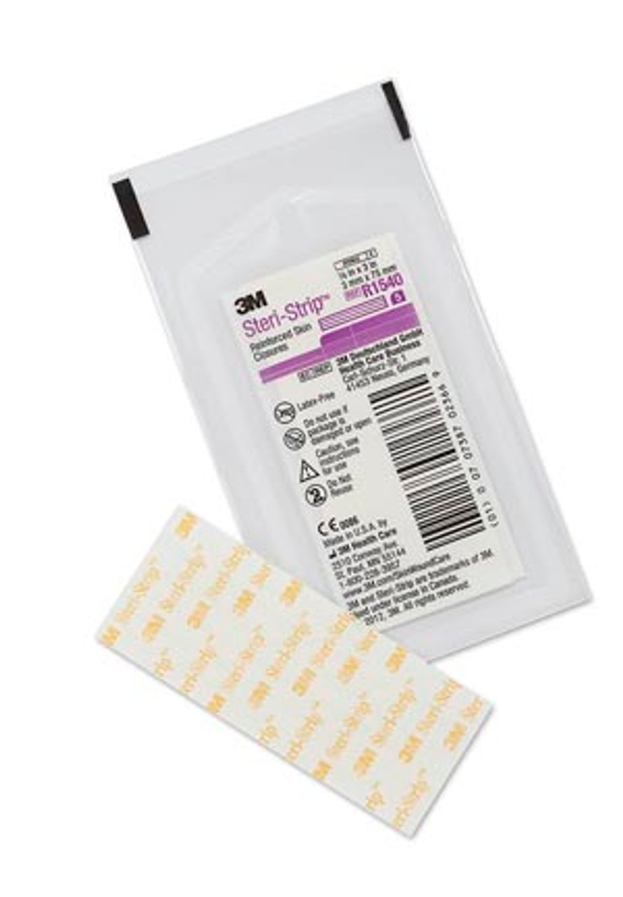 3M STERI-STRIP ADHESIVE SKIN CLOSURES, R1540