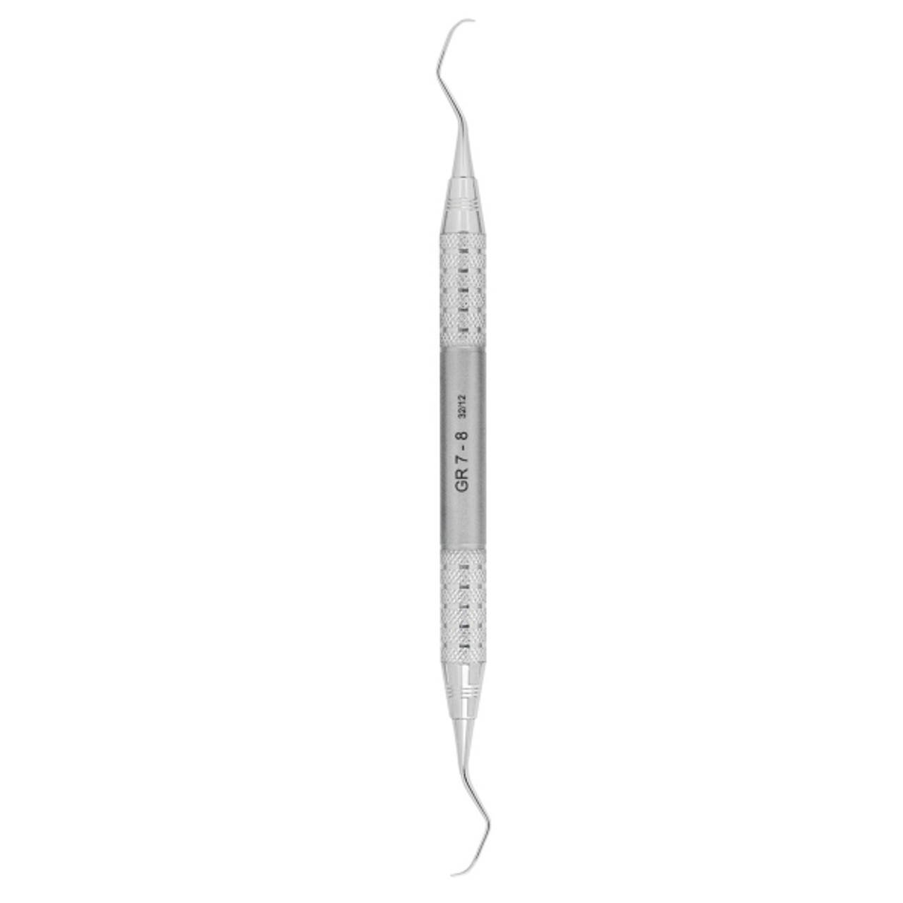 Tips have a medium contra angle for premolars facial and lingual surfaces. The after 5 Gracey features a terminal shank 3 mm longer than a standard Gracey curette and a thinner blade for improved access.