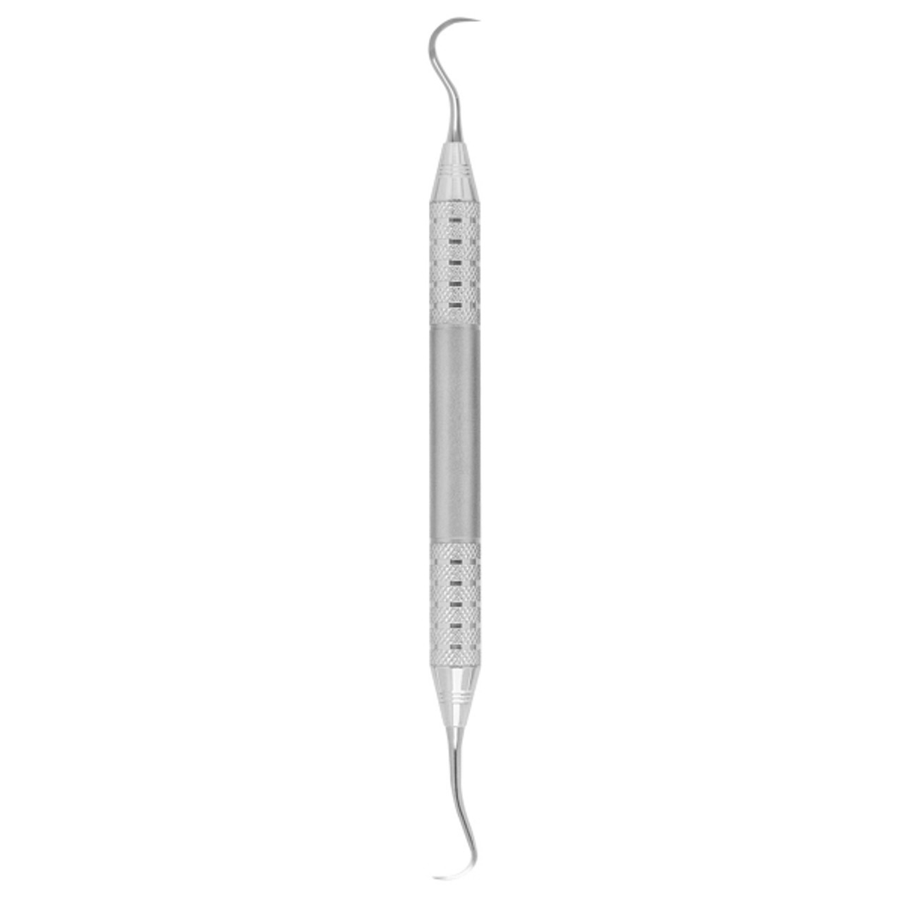 Anterior/curved towner sickle scaler used for the removal of supragingival calculus