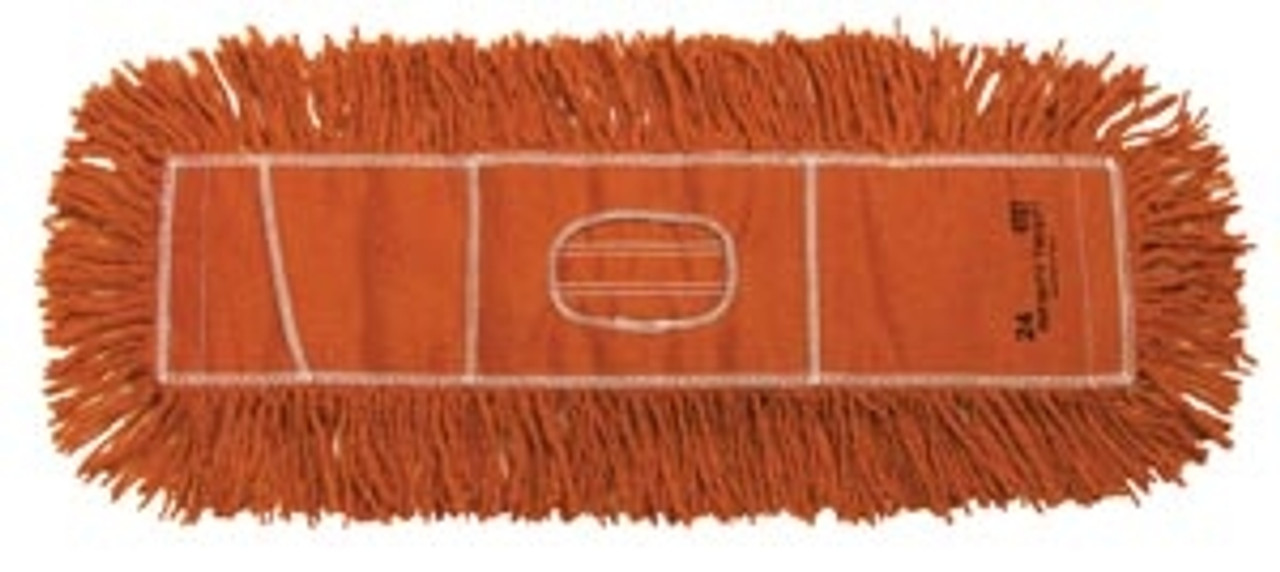Twist Dust Mop Orange 5 Inch x 24 Inch (DROP SHIP ONLY from Golden Star Inc. - $100 minimum order for prepaid freight outside the Continental U.S. $50 dollar minimum order inside the Continental U.S.)
