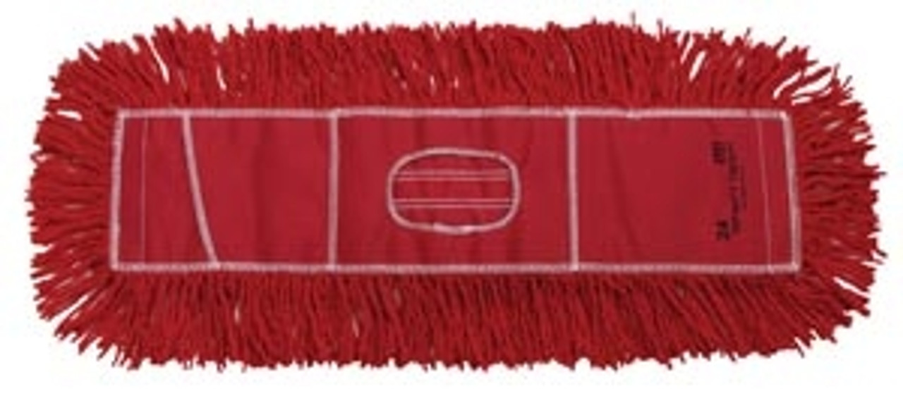 Twist Dust Mop Red 5 Inch x 24 Inch (DROP SHIP ONLY from Golden Star Inc. - $100 minimum order for prepaid freight outside the Continental U.S. $50 dollar minimum order inside the Continental U.S.)