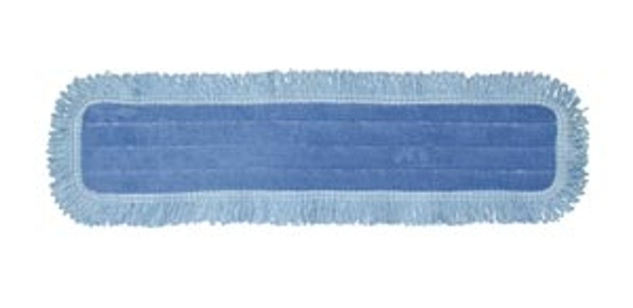 Dust Mop Pad HD Microfiber Fringe Yarn Edging 5 Inch x 24 Inch (DROP SHIP ONLY from Golden Star Inc. - $100 minimum order for prepaid freight outside the Continental U.S. $50 dollar minimum order inside the Continental U.S.)