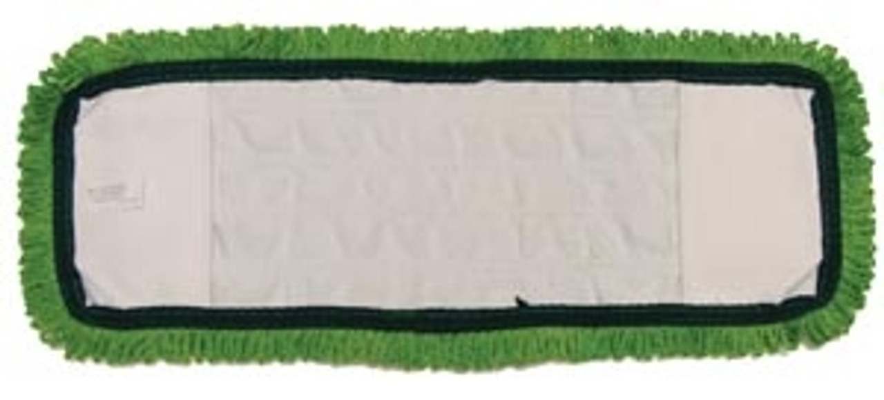 Mop Pad Ultra Looped-End Microfiber Pocket Style Green 5 Inch x 18 Inch (DROP SHIP ONLY from Golden Star Inc. - $100 minimum order for prepaid freight outside the Continental U.S. $50 dollar minimum order inside the Continental U.S.)