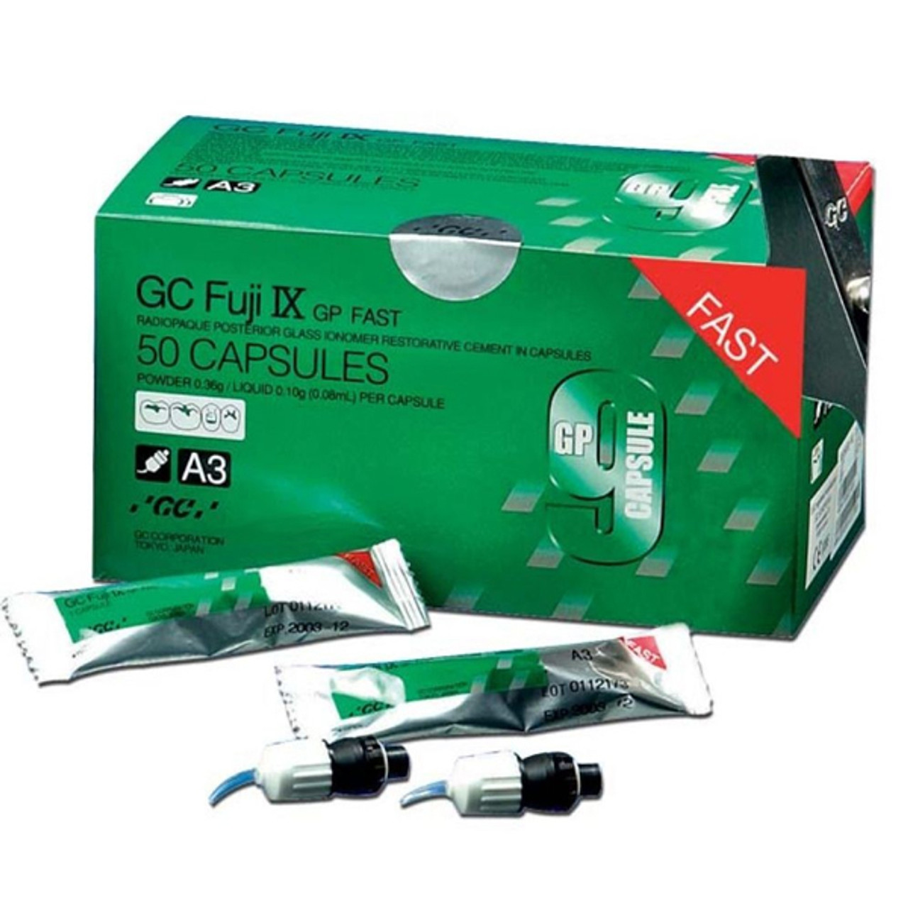 Fuji IX GP Fast Capsule Refill 48/Pk Assorted