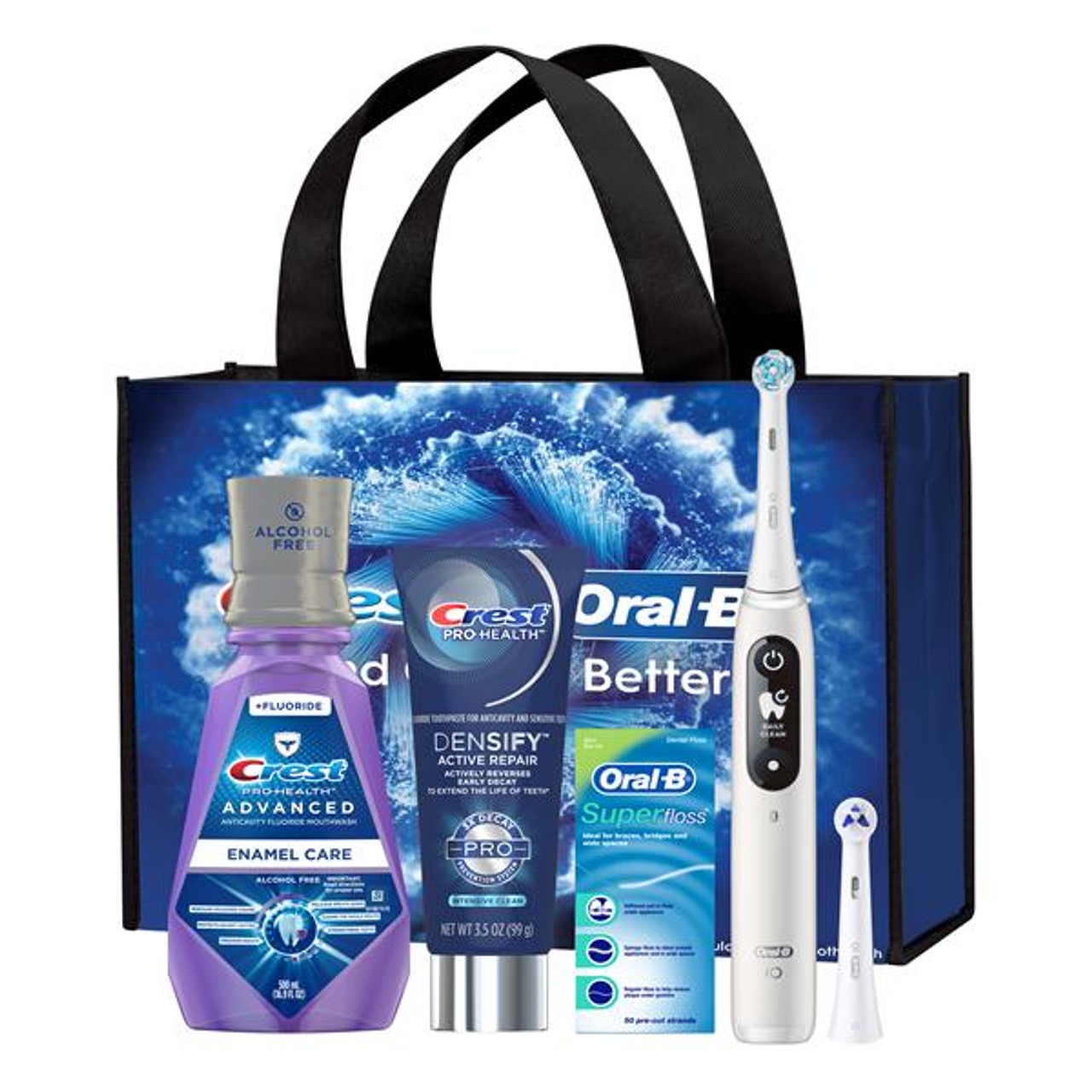 P&G IO ORTHO ESSENTIALS SYSTEM ELECTRIC TOOTHBRUSH BUNDLE