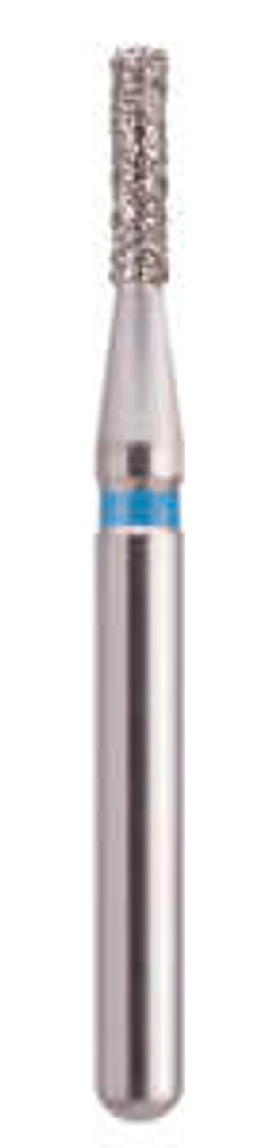 Blue Streak Diamond Burs Flat End Cylinder 837.014 Medium Blue 5/pk. - MARK3