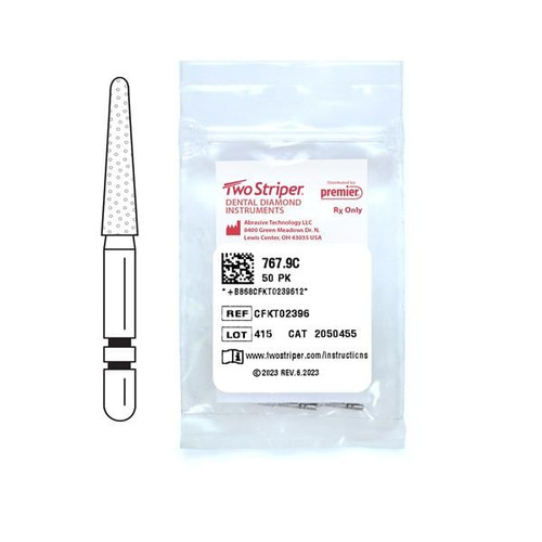 TWO STRIPER DIAM 50-PK 767.9C