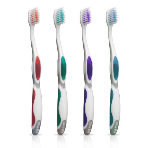 IMPRINTED TOOTHBRUSHES - GUM Summit+, Soft Compact Head Toothbrush