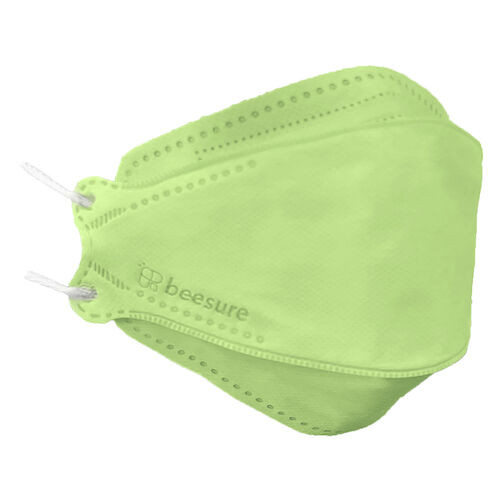 BeeSure Radiant Masks Level 3 Lime 40Pk