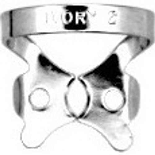 Ivory Rubber Dam Clamps, Wingless W2, General Purpose Lower Ivory Rubber Dam Clamps, Wingless W2, General Purpose Lower