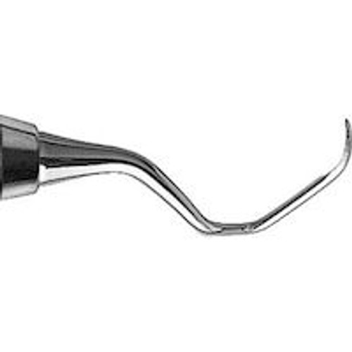 Hu-Friedy - 17/18 Rigid Gracey Double End Curette - #6 Satin Steel Handle