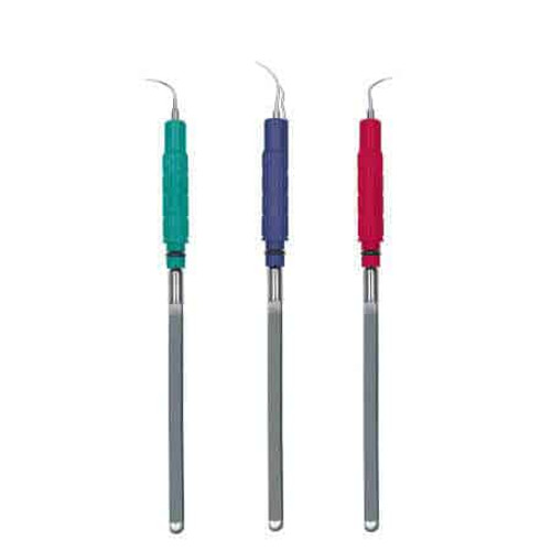 Hu-Friedy - After Five Plus - Set 30kHz Teal Green/Dark Blue/Red Resin Handle