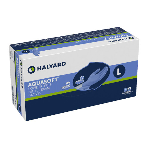 HALYARD AQUASOFT Nitrile Exam Glove HALYARD AQUASOFT Nitrile Exam Glove