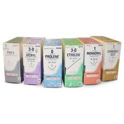 ETHICON SURGICAL GUT SUTURE - PLAIN, SG2T