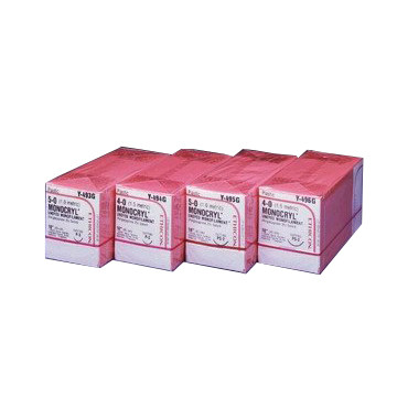 ETHICON MONOCRYL (POLIGLECAPRONE 25) SUTURES, Y822G