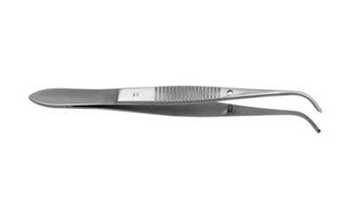 J & J Instruments - IRIS TISSUE FORCEPS 4 1x2 F/CVD J & J Instruments - IRIS TISSUE FORCEPS 4 1x2 F/CVD