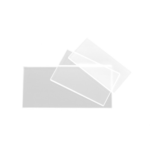 Miltex - Glass Slab 4x2x1/4 Frost"