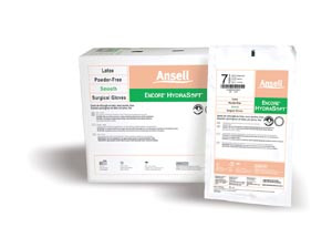ANSELL ENCORE HYDRASOFT POWDER-FREE STERILE SURGICAL GLOVES, 2018685