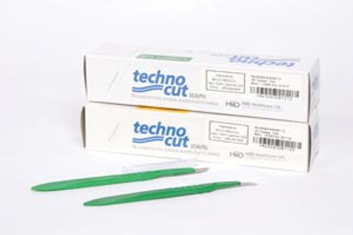 MYCO TECHNOCUT DISPOSABLE SCALPELS, 6008T-12