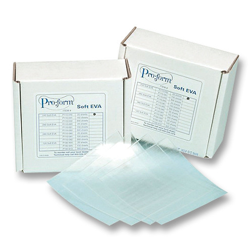 Tray Material .080 Soft EVA - 5x5" (25)" Tray Material .080 Soft EVA - 5x5" (25)"