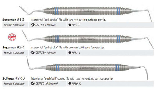Nordent - Periodontal File, De, Sugarman #3-4