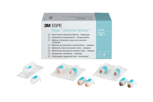 Ketac Universal Aplicap Glass Ionomer Restorative Assorted Shade Refills Ketac Universal Aplicap Glass Ionomer Restorative Assorted Shade Refills