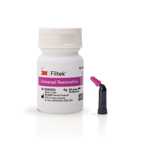 Filtek Universal Capsules D3 0.2gm 20Bx Filtek Universal Capsules D3 0.2gm 20Bx