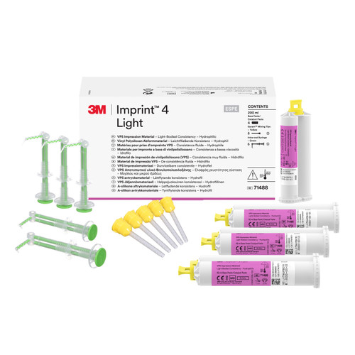 Imprint 4 Light VPS Impression Material Refill 4Pk Imprint 4 Light VPS Impression Material Refill 4Pk