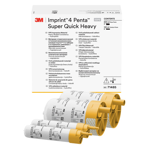 Imprint 4 Penta Heavy Super Quick VPS Impression Material Refill Ea Imprint 4 Penta Heavy Super Quick VPS Impression Material Refill Ea