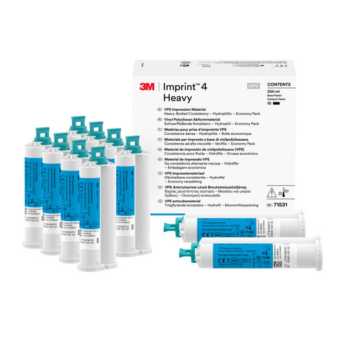 Imprint 4 Heavy VPS Impression Material Economy Pack 10Pk Imprint 4 Heavy VPS Impression Material Economy Pack 10Pk