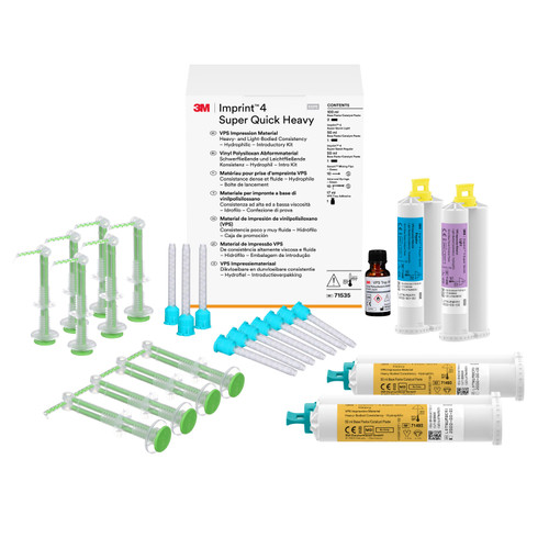 Imprint 4 Super Quick Heavy VPS Impression Material Intro Kit Imprint 4 Super Quick Heavy VPS Impression Material Intro Kit