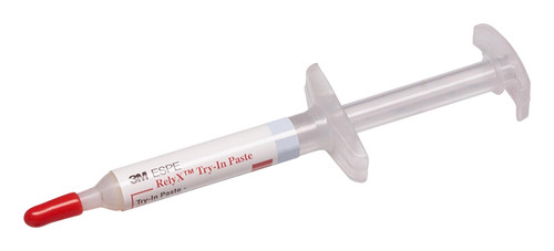 RelyX Try-In Paste Syringe 2g Refill White Opaque RelyX Try-In Paste Syringe 2g Refill White Opaque