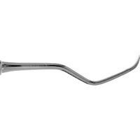 Nordent - Scaler Hoe / Sickle Double End N5/48 DuraLite Round Stainless Steel Each