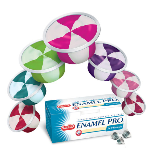 Enamel Pro Paste w/o Fluoride Mint Coarse 200Bx