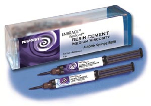 PULPDENT EMBRACE WETBOND RESIN CEMENT, EMCMR