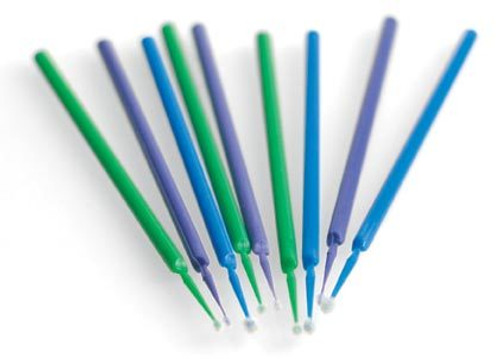 Points-Brush Disposable Applicators Medium Dark Blue 400/Box Points-Brush Disposable Applicators Medium Dark Blue 400/Box