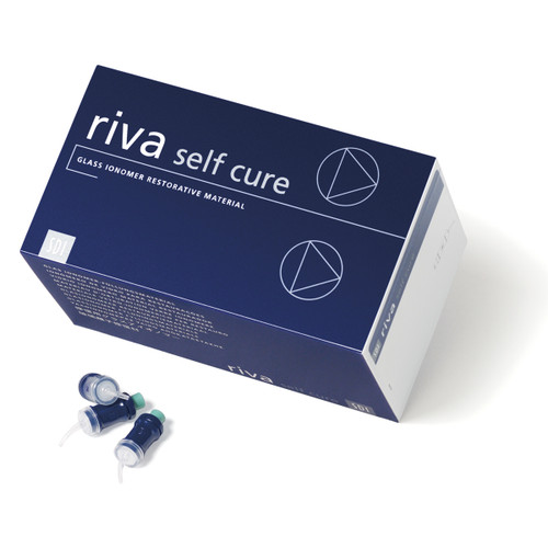 Riva Self-Cure Caps A3.5 RS 50/Pk