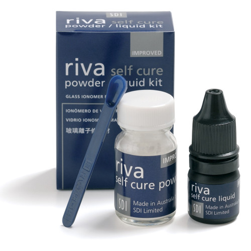 Riva Self Cure Powder/Liquid Kit Regular Set - Shade A1 Standard