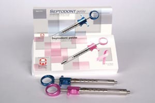 Septodont Petite Aspirating Syringe, Petite Pink