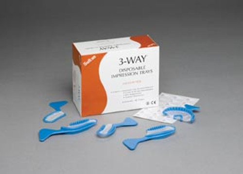 SULTAN 3-WAY DISPOSABLE IMPRESSION TRAYS, AD33000