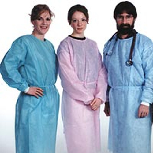 Valumax - Isolation Gown Regular Blue Elastic Cuff Valumax - Isolation Gown Regular Blue Elastic Cuff