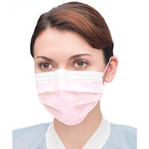 Valumax - Extra-Safe Masks Lt. Pink Ear-Loop