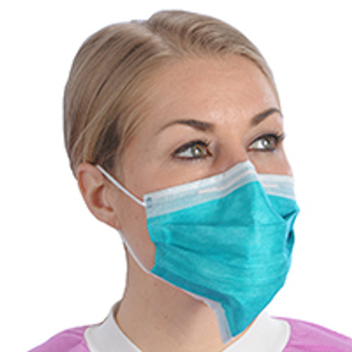 Valumax - Arch-Away Masks Teal Ear-Loop Mask Valumax - Arch-Away Masks Teal Ear-Loop Mask