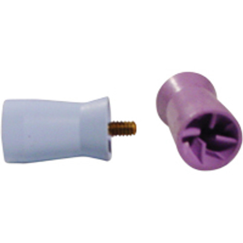 Prophy Cups Turbo Plus Latex Free Screw Type Long Soft Purple 720Bg Prophy Cups Turbo Plus Latex Free Screw Type Long Soft Purple 720Bg