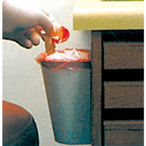 Zirc - Handi-Hopper Receptacle Trash Plastic Beige Zirc - Handi-Hopper Receptacle Trash Plastic Beige