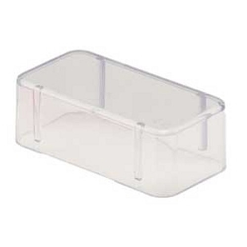 14-Hole Bur Block Cover 1" High, Zirc, 50Z404