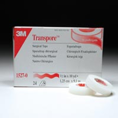 3M TRANSPORE SURGICAL TAPE, 1527-0 3M TRANSPORE SURGICAL TAPE, 1527-0
