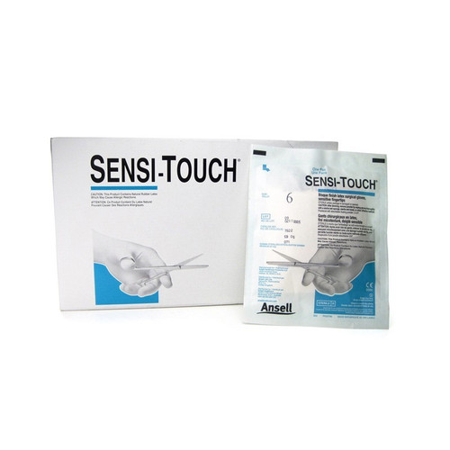 ANSELL ENCORE SENSI-TOUCH POWDER FREE SURGICAL GLOVES, 7827PF