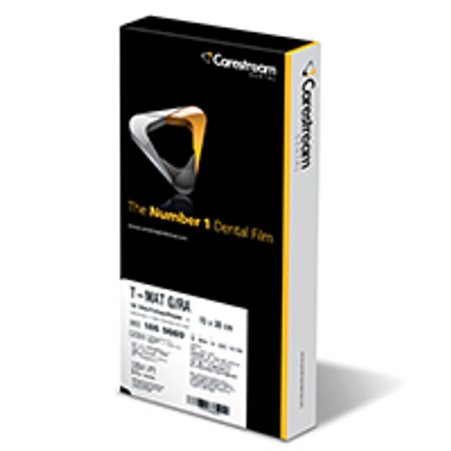 CARESTREAM T-MAT G/RA EXTRAORAL X-RAY FILM, 1869080 CARESTREAM T-MAT G/RA EXTRAORAL X-RAY FILM, 1869080