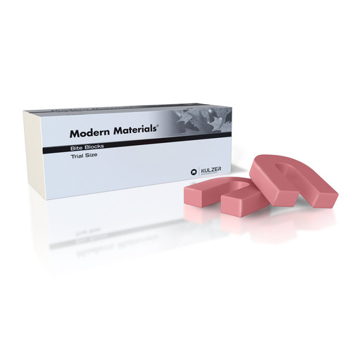 Modern Materials Bite Block Soft, Pink, 120/Pkg.